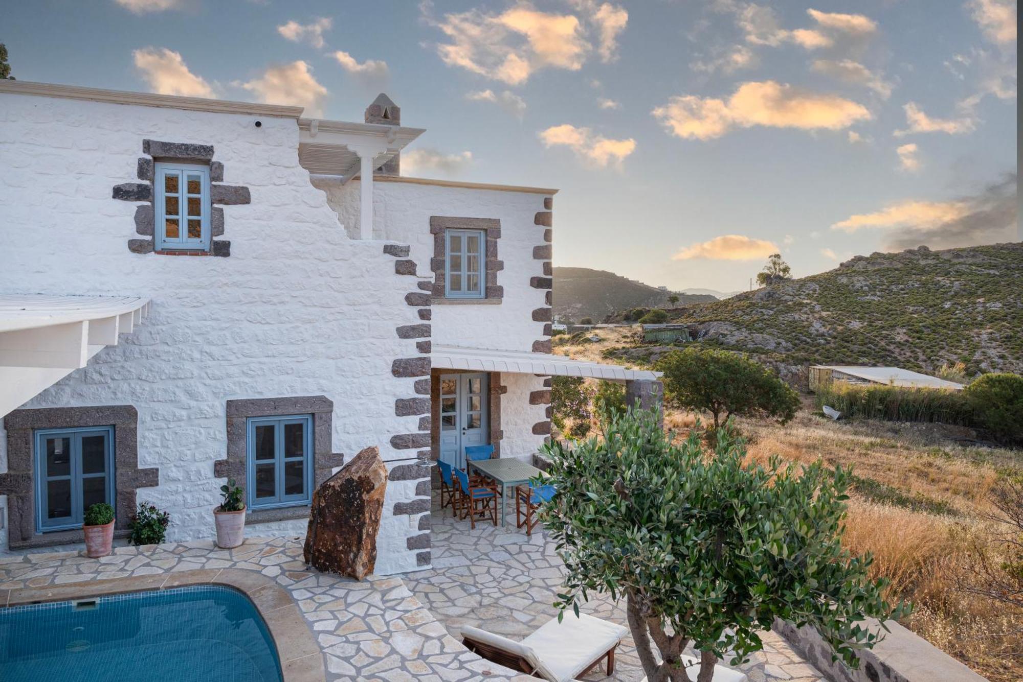 Theologos Houses Grikos Bay  Luaran gambar
