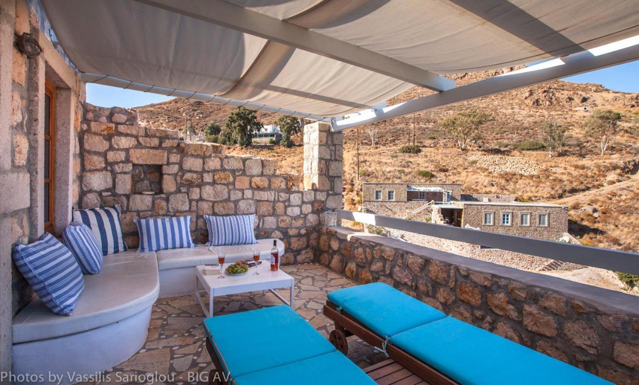 Theologos Houses Grikos Bay  Luaran gambar